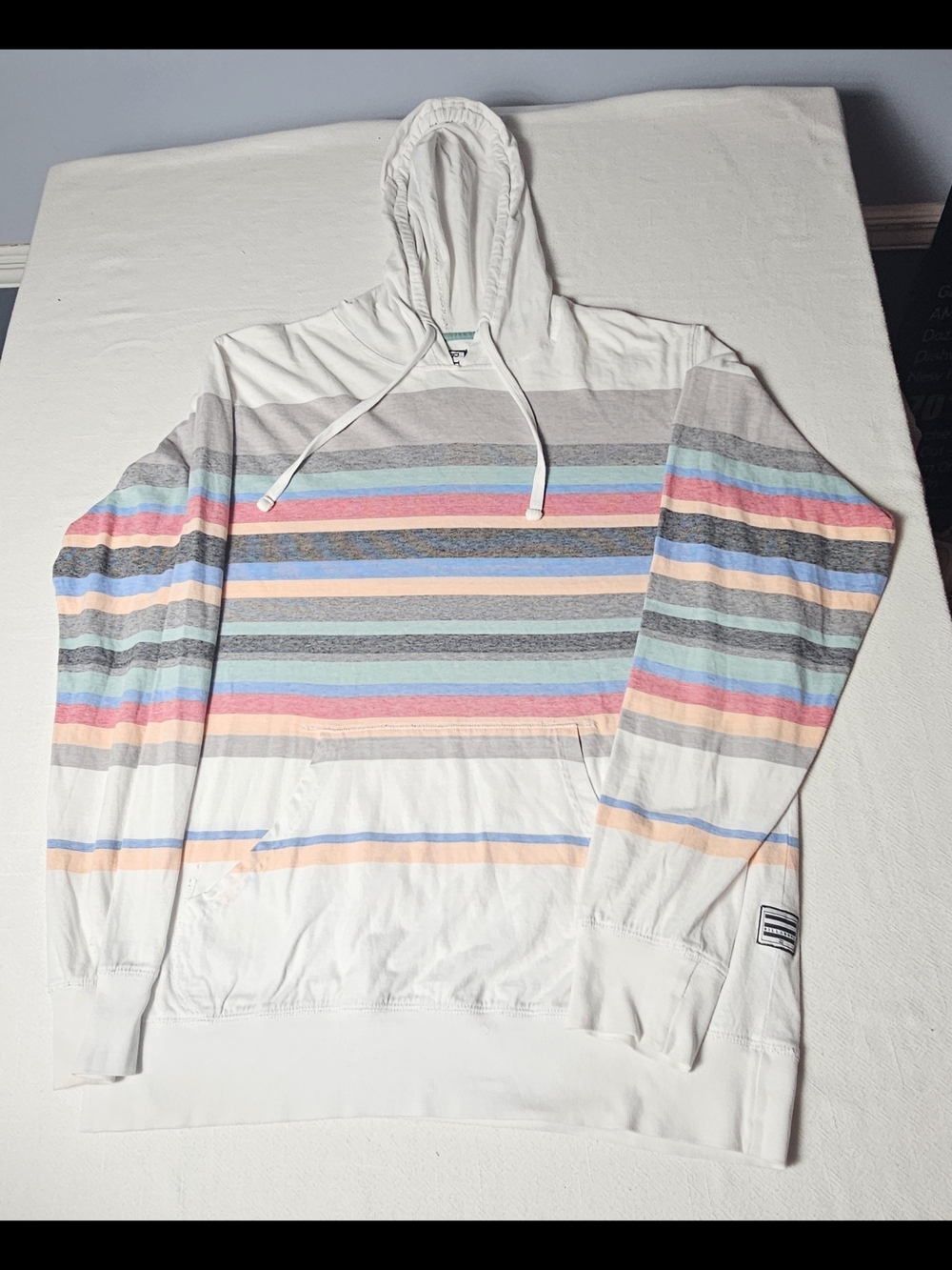Billabong Flecker Diego Pullover Hoodie Mems Size XL